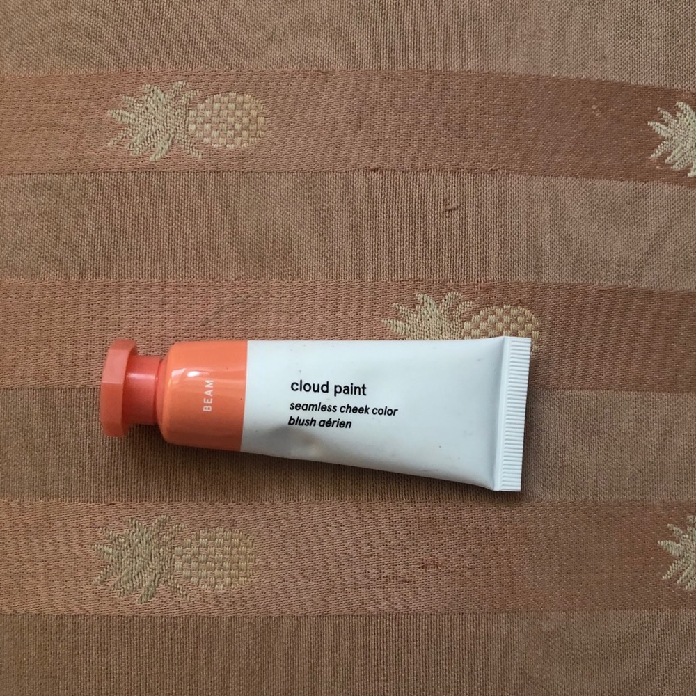 Glossier cloud paint in beam